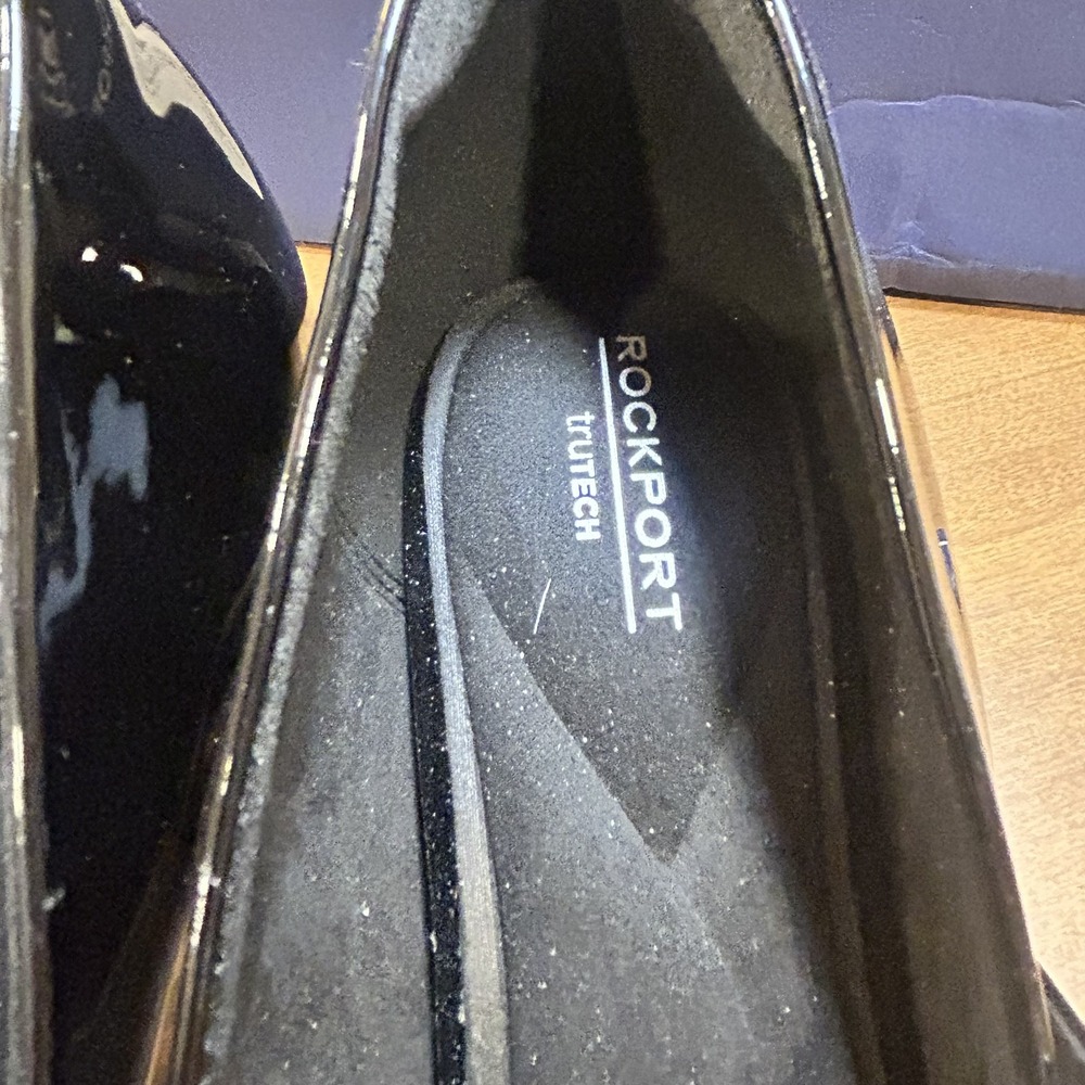 Rockport Shoes Womens Size 8.5M Black RwXENA Mary Jane Block Heel Dress Pumps - Picture 10 of 10
